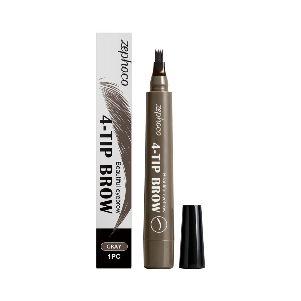 Crayon de sourcils imperméable à quatre fourches