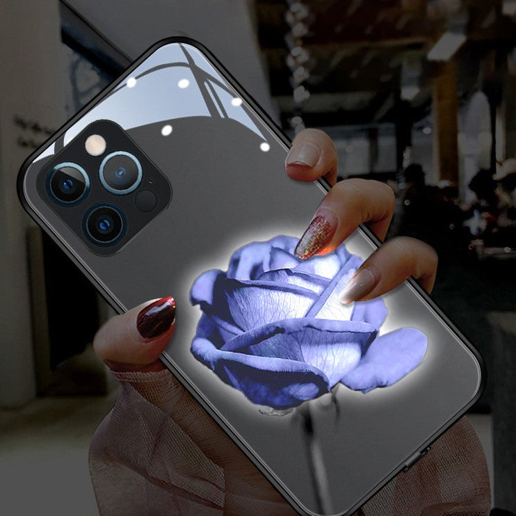 Étui de téléphone imprimé Rose Blossom