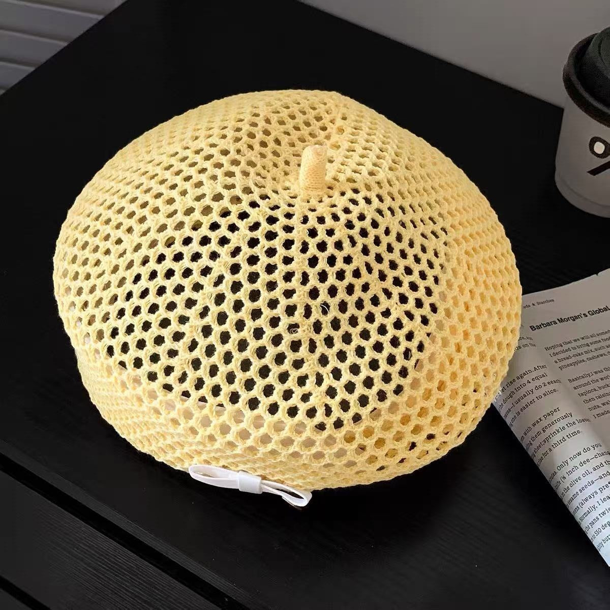 Beret tissée pour femmes style été