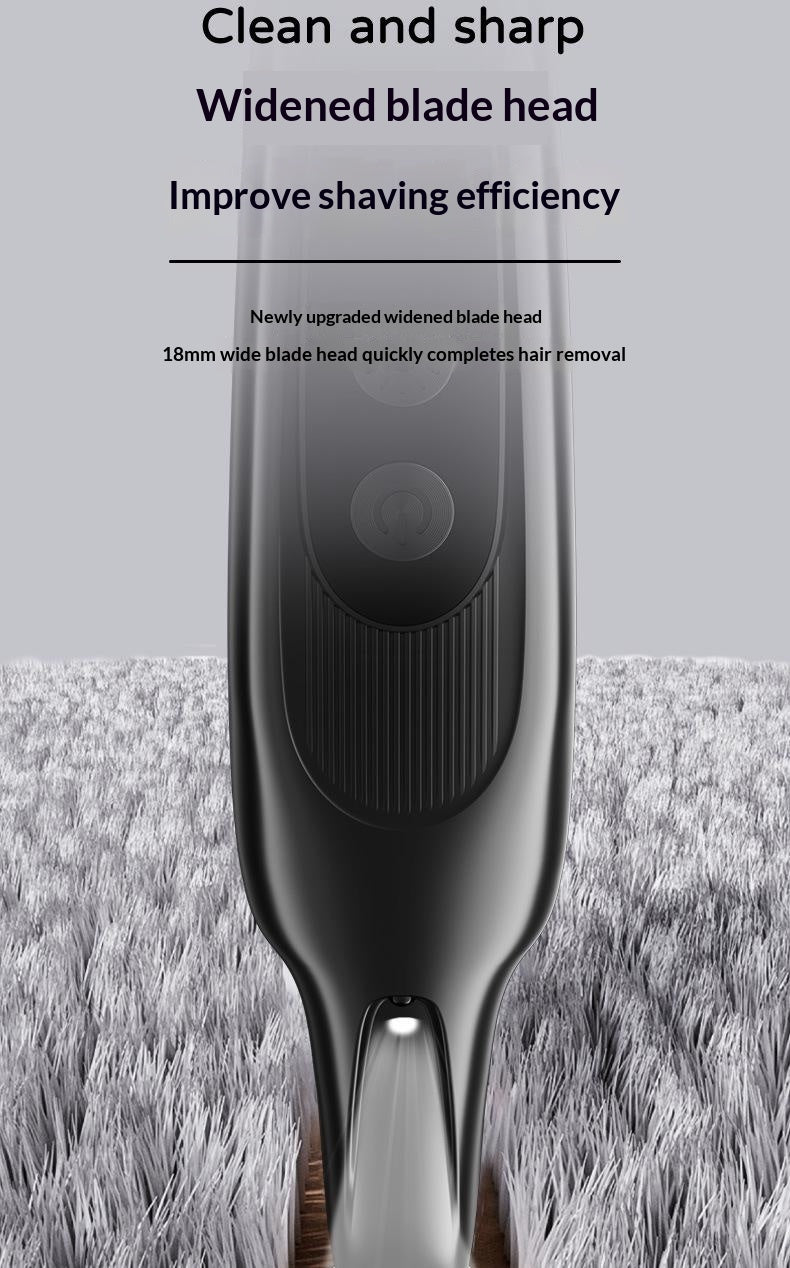 Clipper sans fil lavable à corps entiers pour animaux de compagnie à faible bruit