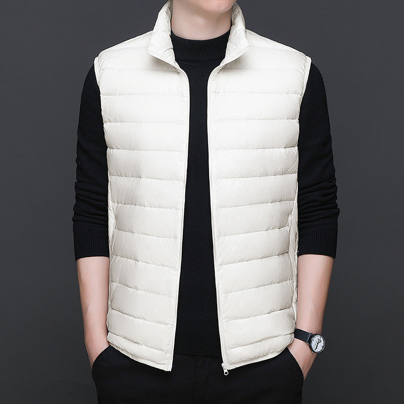 Veste de tampon léger pour canard thermique court d'hiver