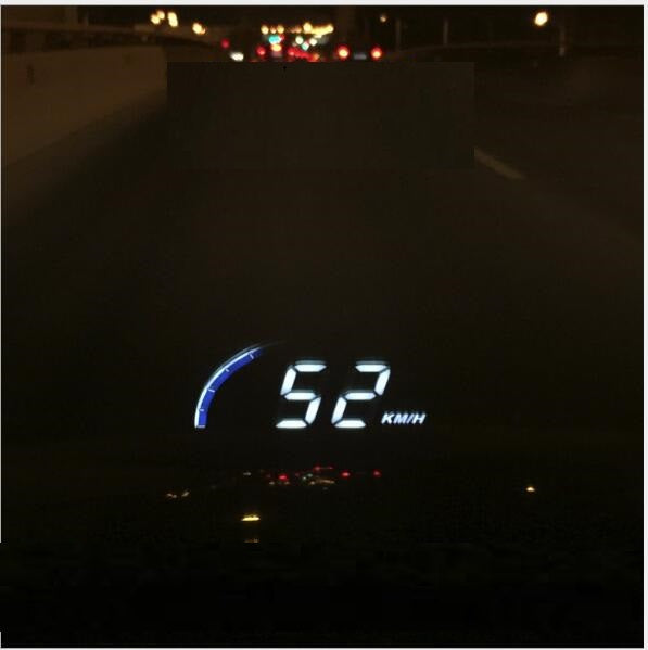 A101 affichage tête haut HUD vitesse vitesse eau température petit kilométrage OBD universel voiture dis