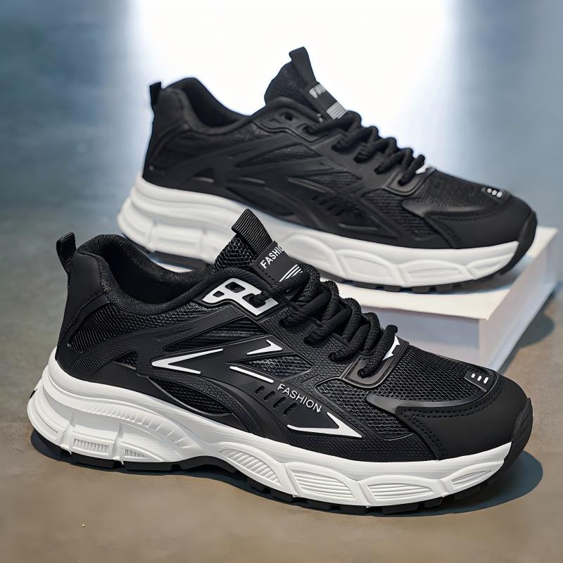 Homme lumière Hollow respirant anti-dérapant papa Sneakers