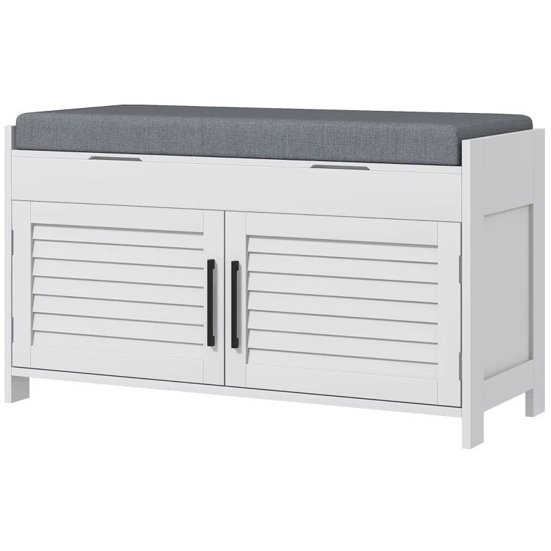 Banc de rangement des chaussures