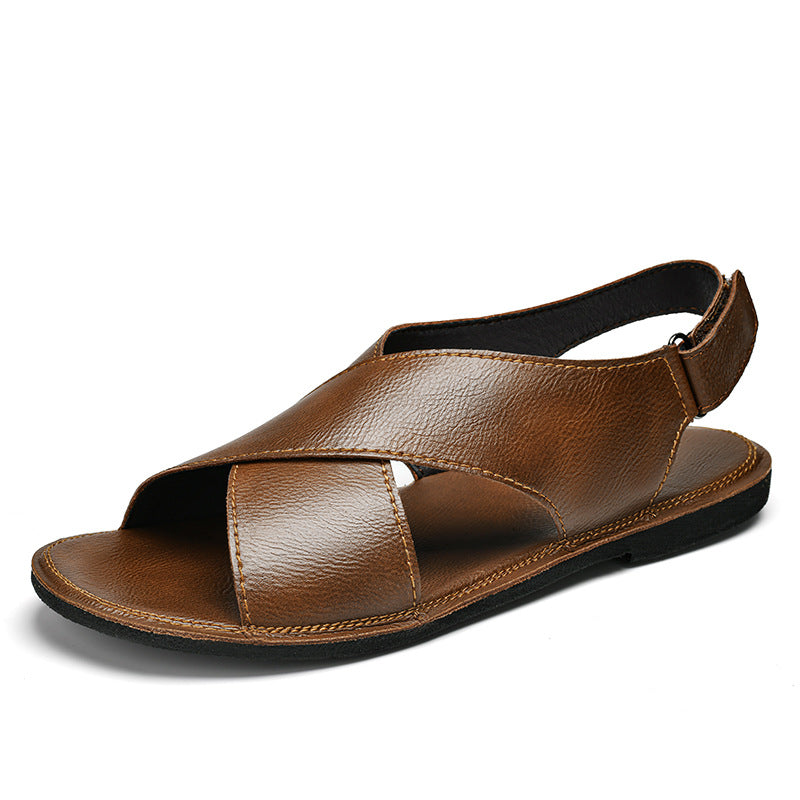 Sandales en plein air de plage pour hommes - Chaussures légères pour la marche et le V