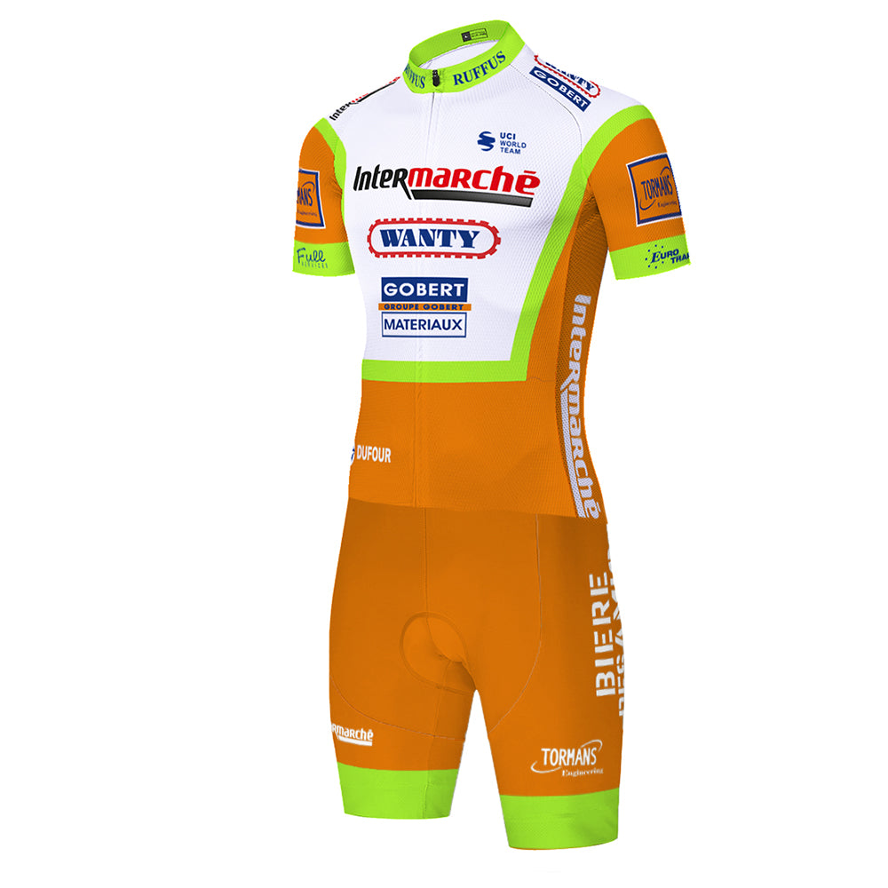 Gel 20D pour hommes Spandex Quick Dry Triathlon Jersey