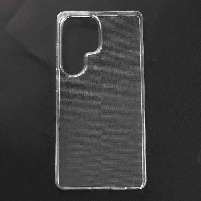 Matériel TPU Finition comme la peau Étui téléphonique transparent