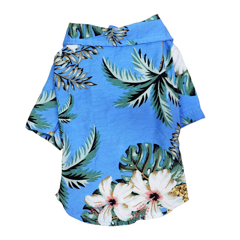 Vêtements de chemise de style chien hawaïen
