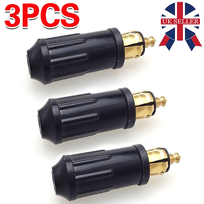 3 X 12v 24v DC Hella Type BMW Ou Scania Accessory Power Plug DIN Plug