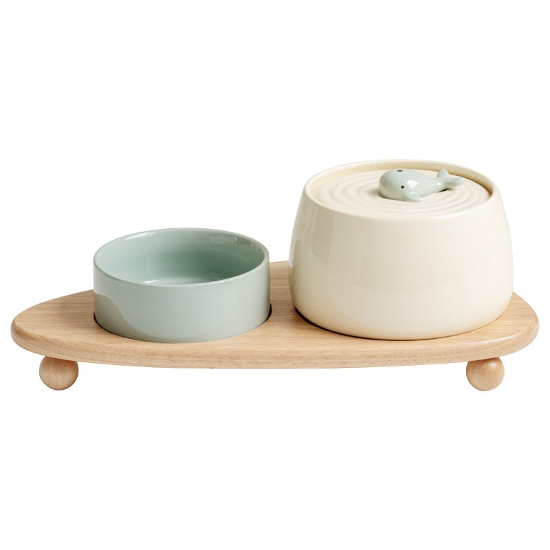 Céramique Automatique Recirculation Filtre Distributeur d'eau Cat Bowl