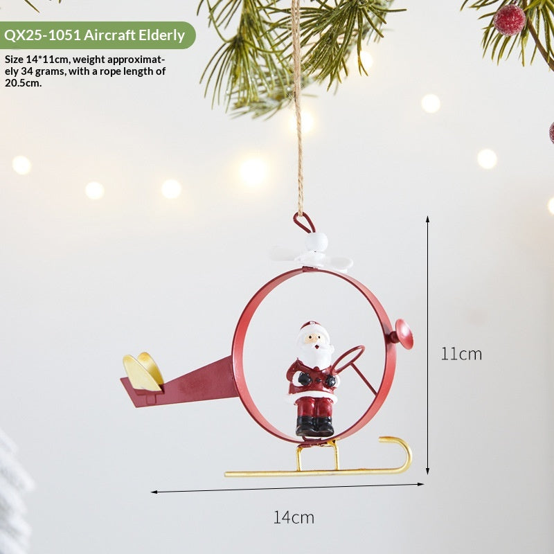 Pendentif décoratif en fer forgé, boîte aux lettres pour personnes âgées