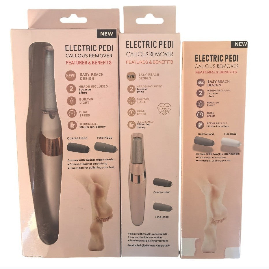 Callus et Dead Skin Remover Foot Scrubber Mini Fichier de pied électrique rechargeable