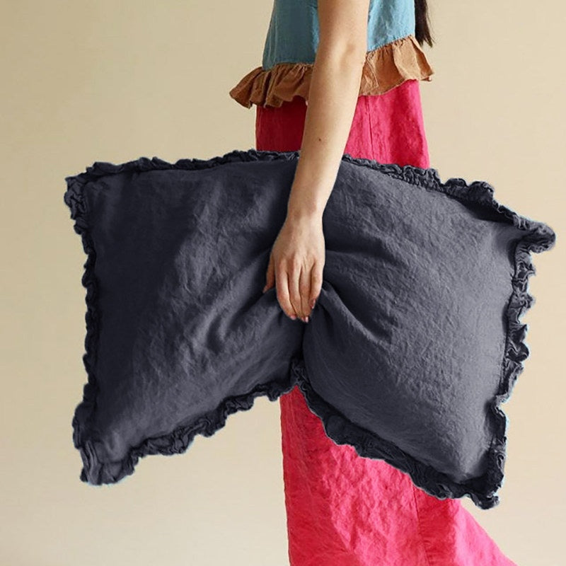 AutomneHiver Linge léger de luxe Étui d'oreiller