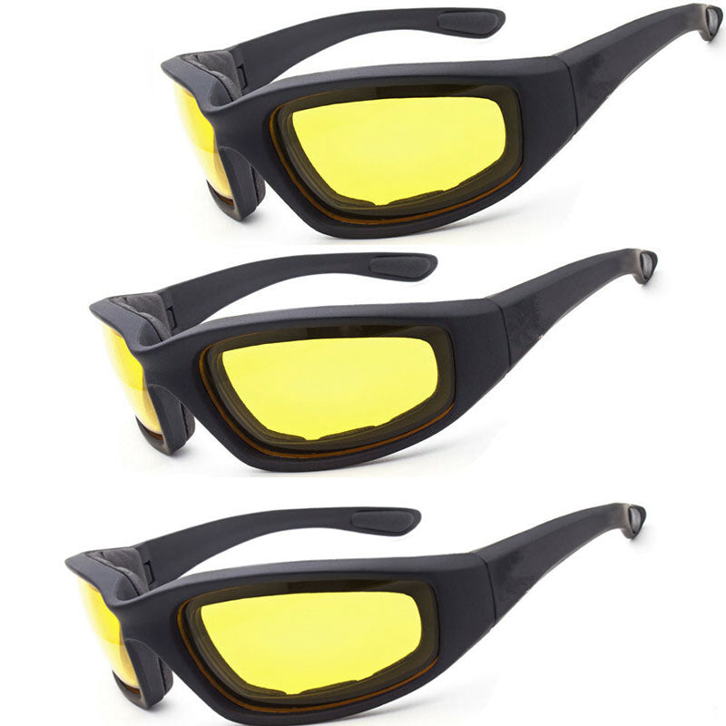 Lunettes de soleil Chopper Cycling Sports pour hommes Enveloppez autour de UV400 Protection pour la pêche à vélo
