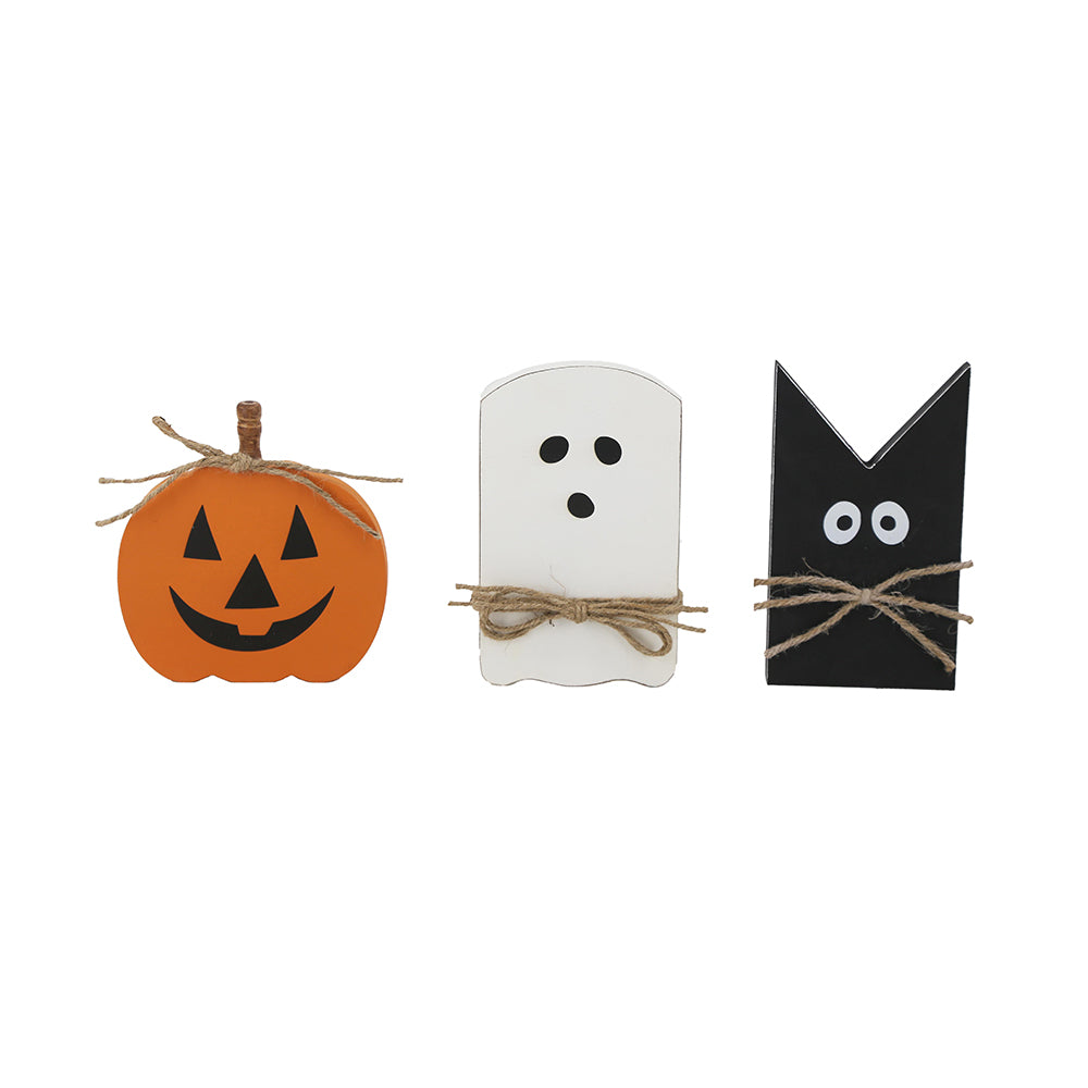 Ensemble de 3 décorations de table de vacances d'Halloween