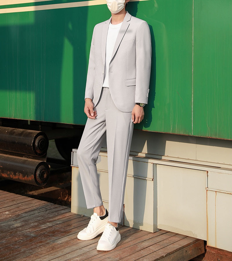 Ensemble de costumes Springautun Trendy Casual et polyvalent