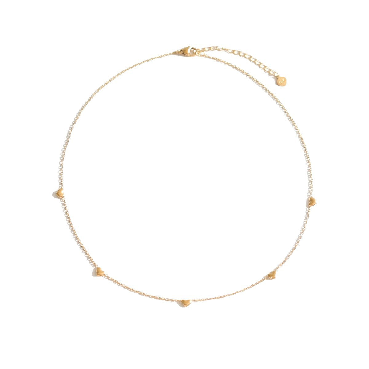 Cool-style 5 Petit coeur Collier délicat pour les femmes