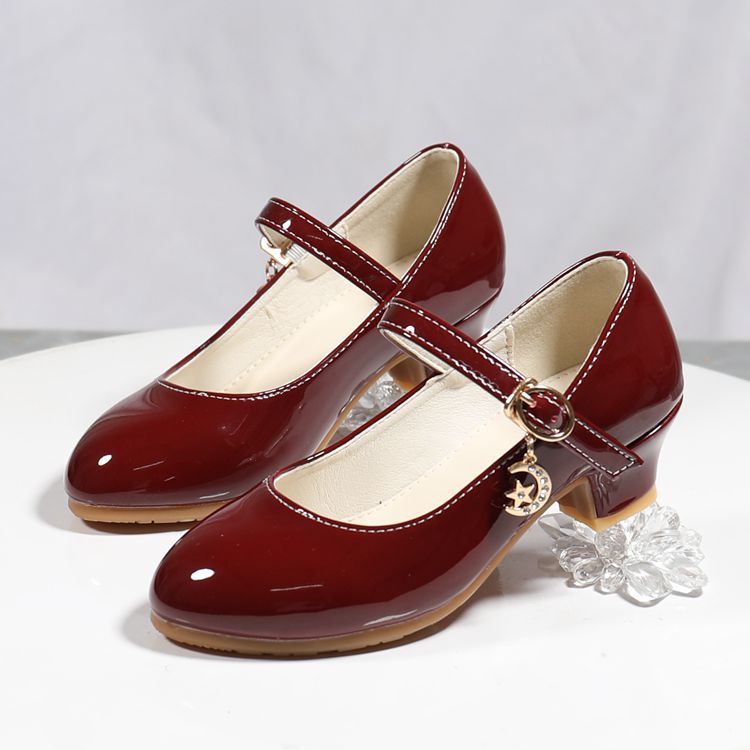 Chaussures pour enfants à couche unique en cristal coréen