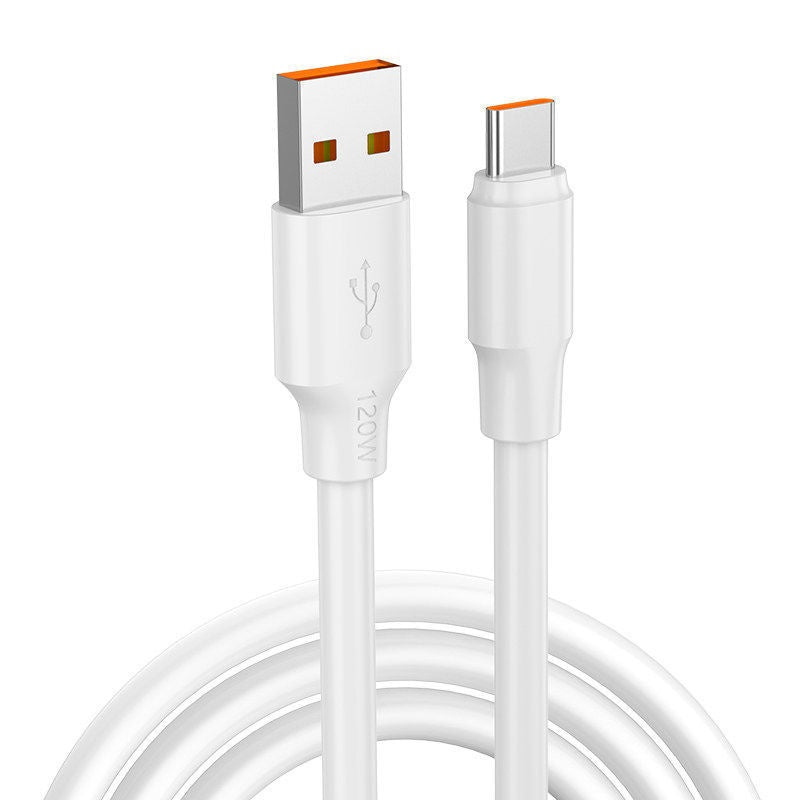 Câble de recharge pour téléphone portable de type C 120W