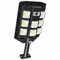 Solar Powered Motion Sensor Garden Light W7101A 3 Pour la décoration de jardin LED Landscape Lighti