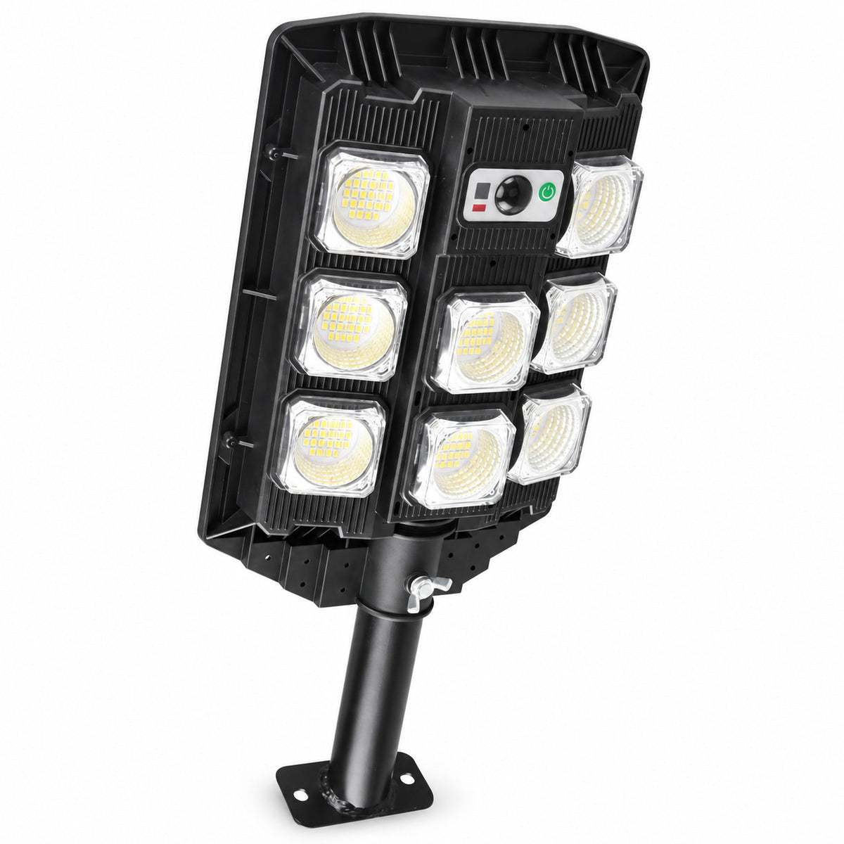 Solar Powered Motion Sensor Garden Light W7101A 3 Pour la décoration de jardin LED Landscape Lighti