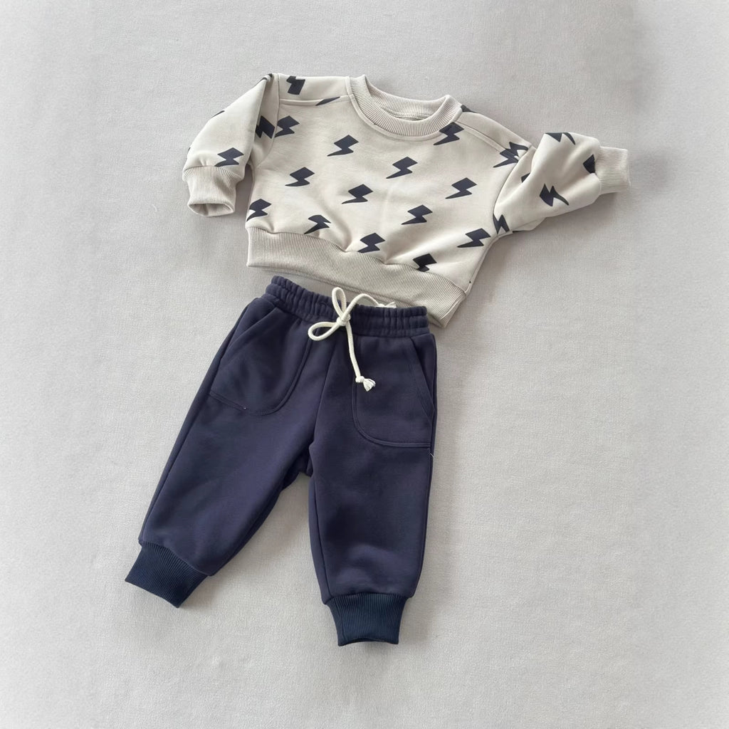 Kids Two-Piece Lightning Swimsuit