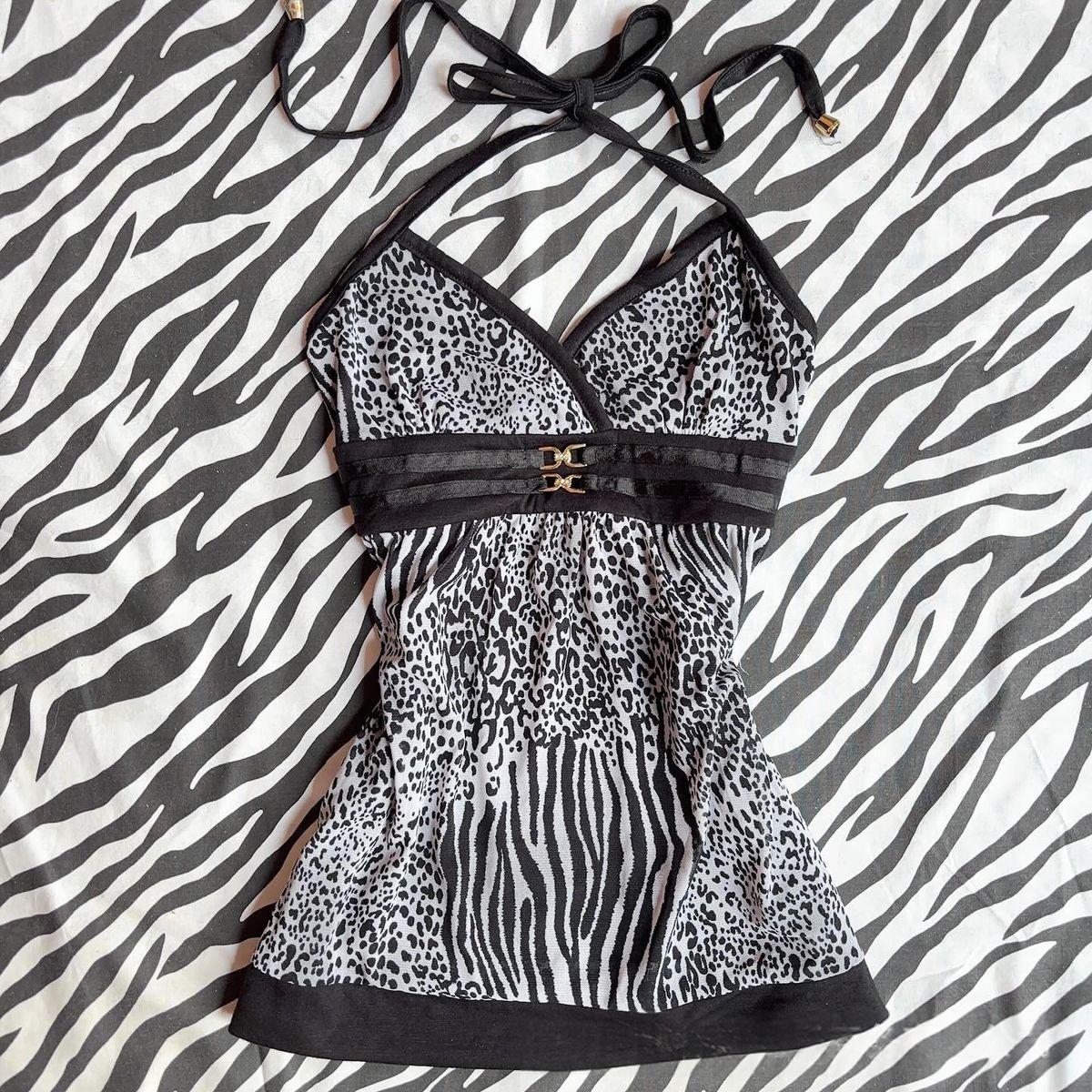 Style vacances Bohemian Imprimé Halter Tube Étanche Camisole à plat Top