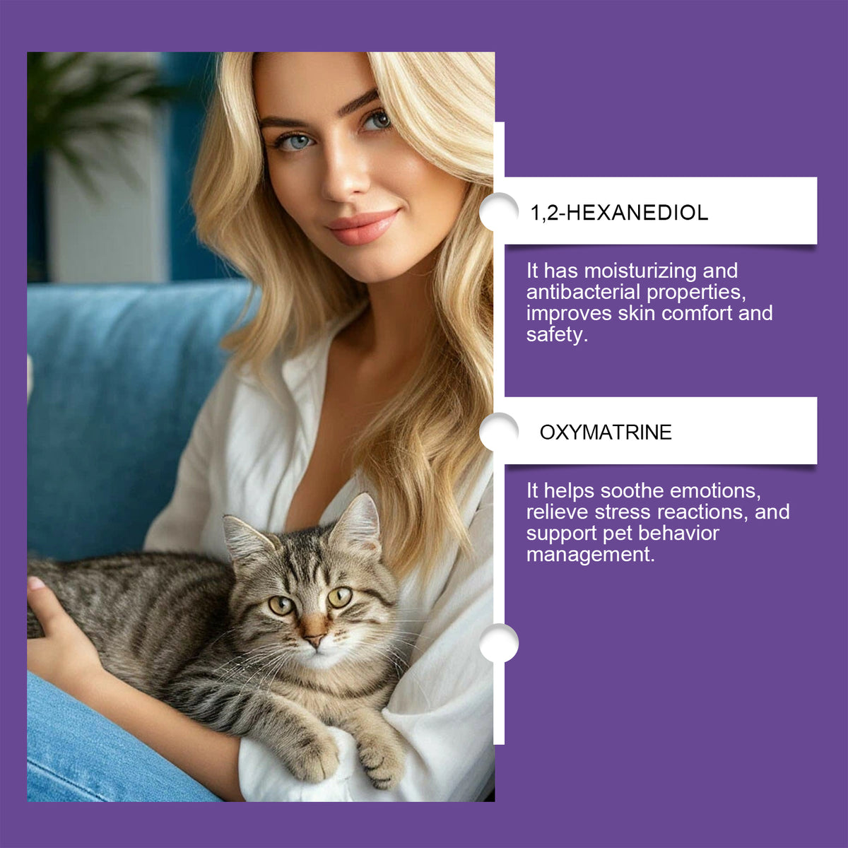 Vaporisateur de chat calmant