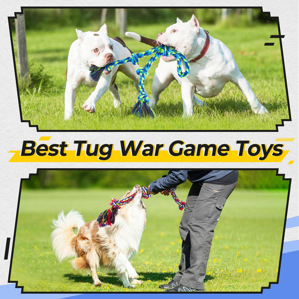 Jouets de corde de chien dur pour les brochettes agressives