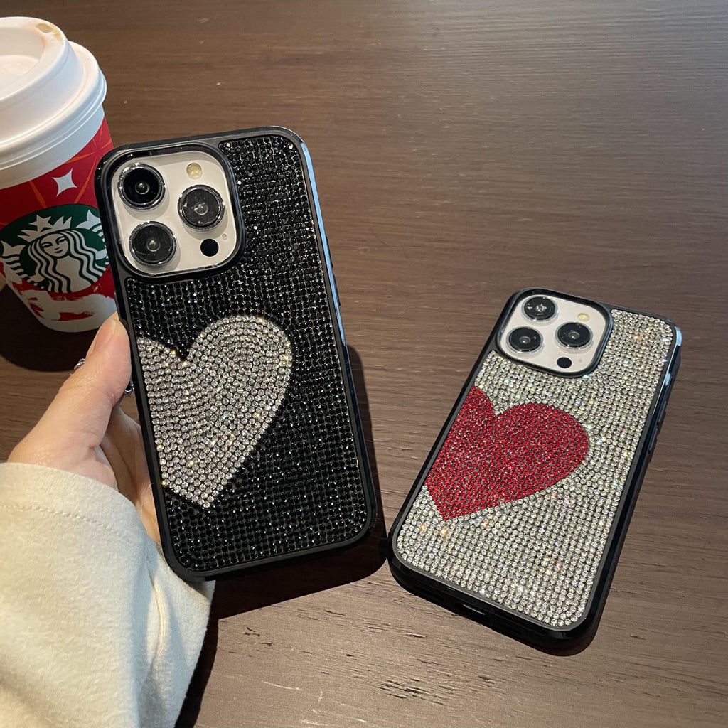 Coffret téléphonique en forme de cœur en brique