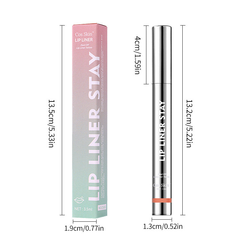 Velvet imperméable Matte Lip Glaze qui est facile à appliquer et hautement pigmenté