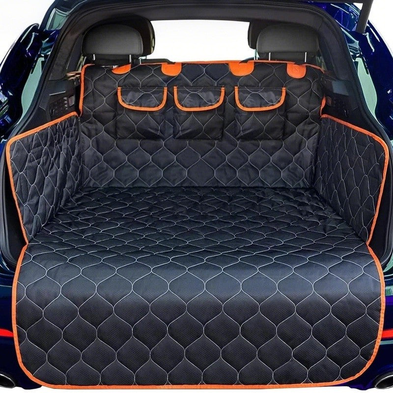 Pet Car Boot Liner Protecteur pour chiens-Universal Boot Cover Waterproof-Noir