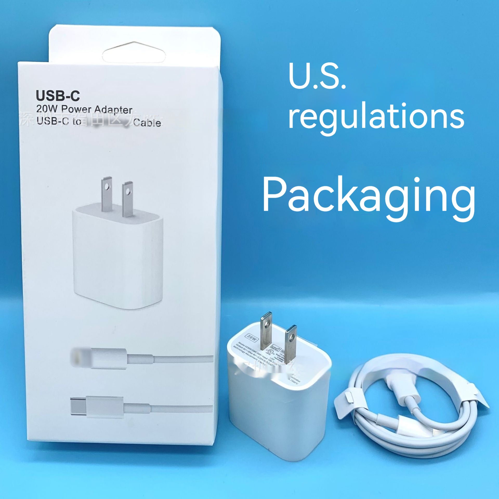 PD20w Chargeur 20W USB TYPE-C câble de charge de données