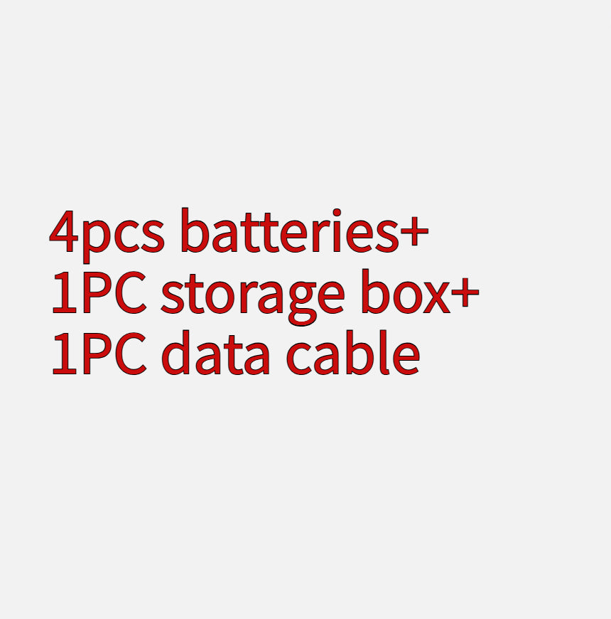 CR123AUSB Grande capacité Type-C 37V Batterie au lithium