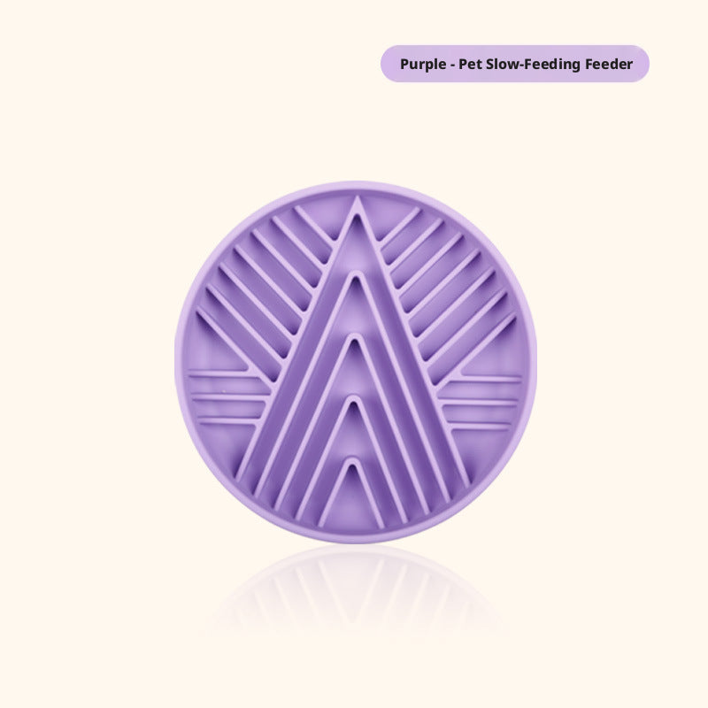 Slow Power Plate Piece-Purple-Silicone-1