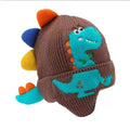 Chapeau chaud dinosaure mignon pour enfants