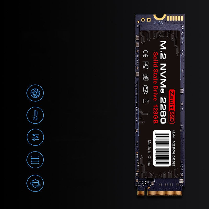 12G Laptop Solid State Drive M.2 2280 Nvme Protocol Storage 128G