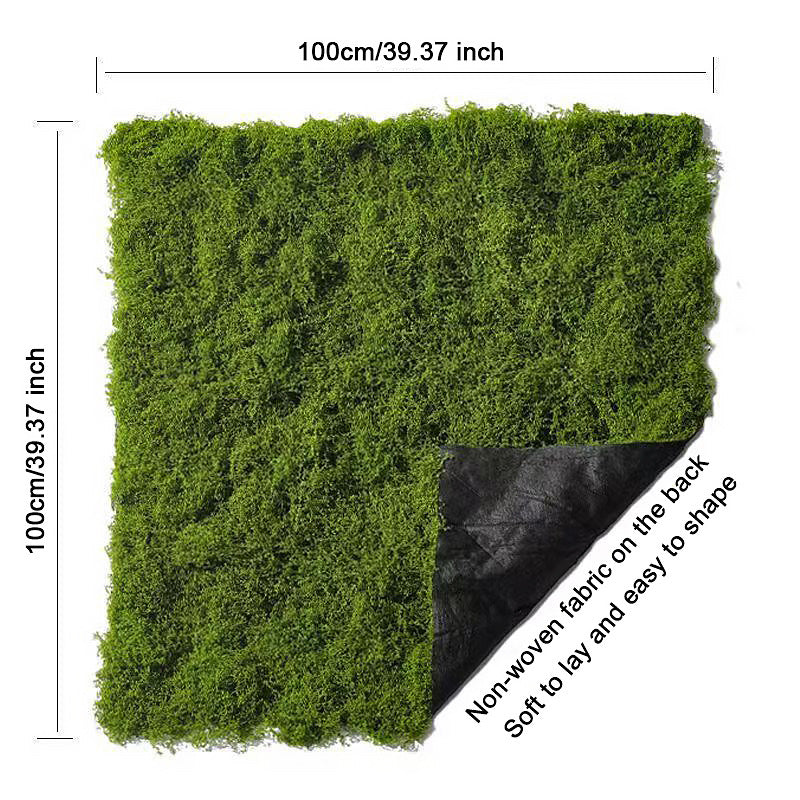 Moss artificiel Arrangement paysager pelouse Bonsai
