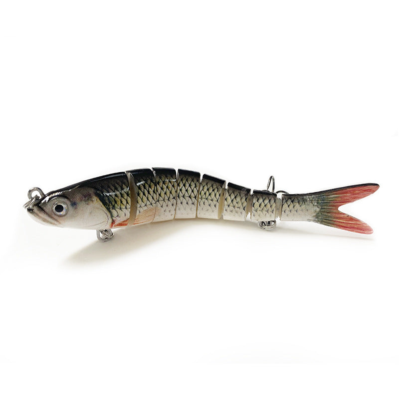 8-section Grand faux luth à longue portée submerged Hard Fishing Bait