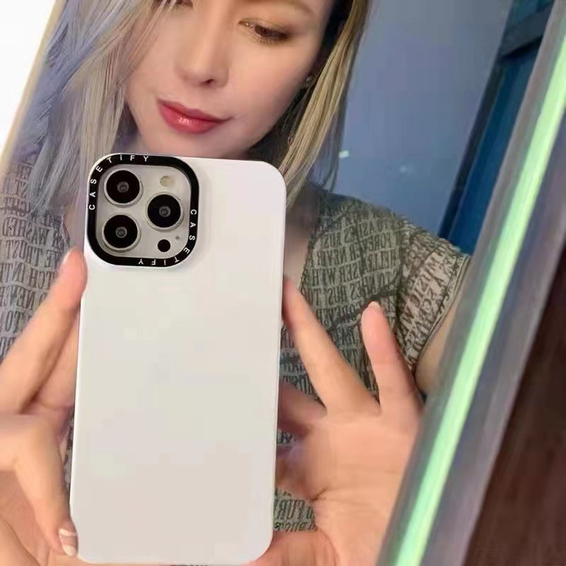 Netflix avec la même peau se sentant Solide boîtier de téléphone couleur