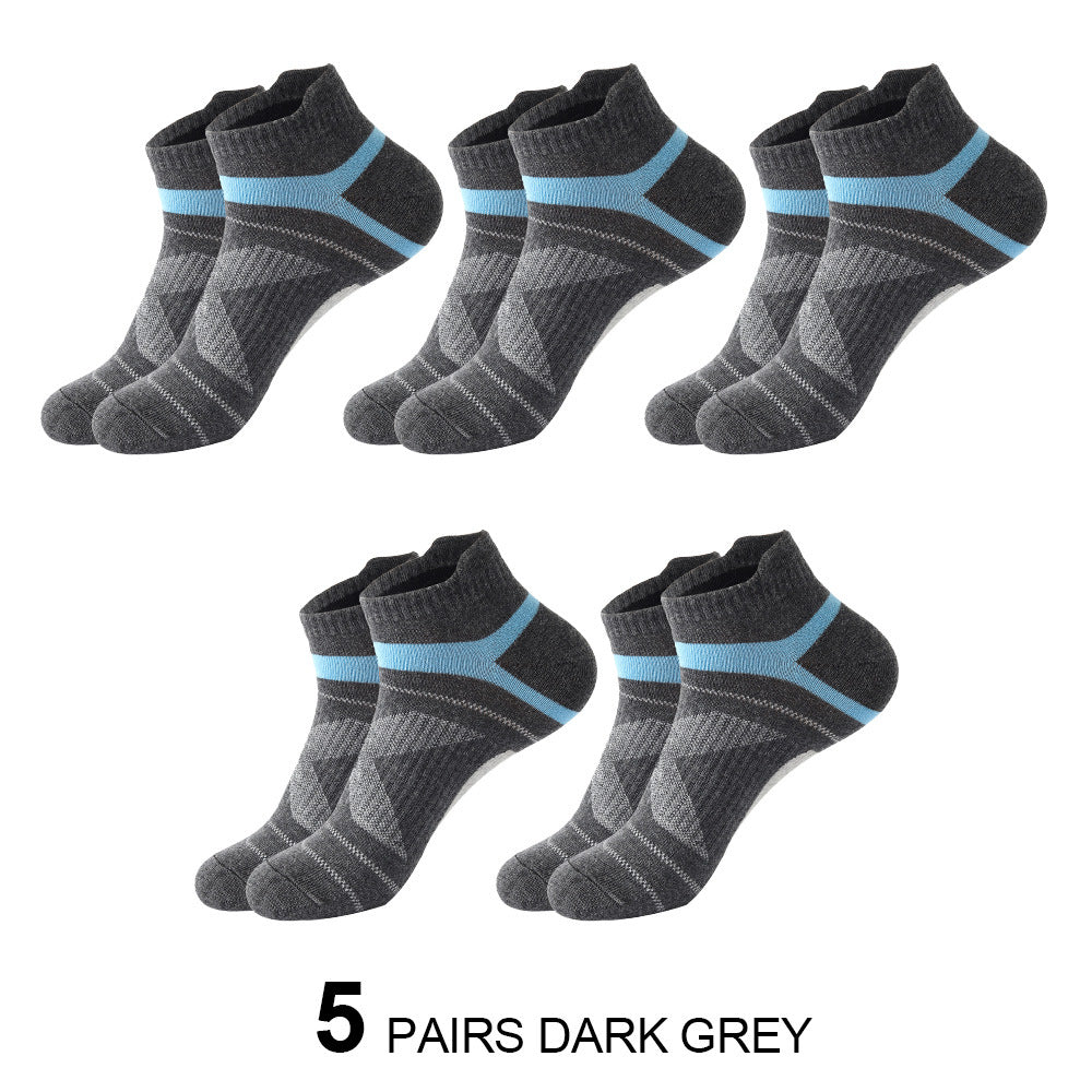 Chaussettes courtes en coton Sweat-absorbent et résistant à l'odore Chaussettes sport