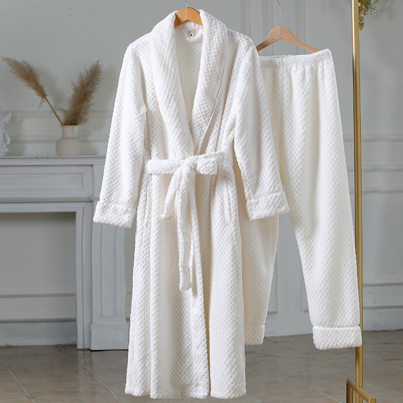 Costume confortable de pyjama thermique Flannel