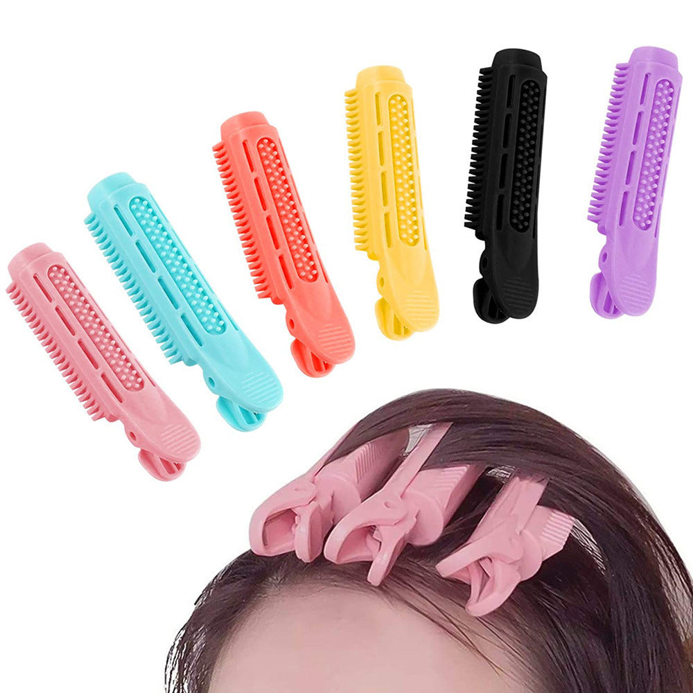 Racines de cheveux de coussin d'artefact bouclées