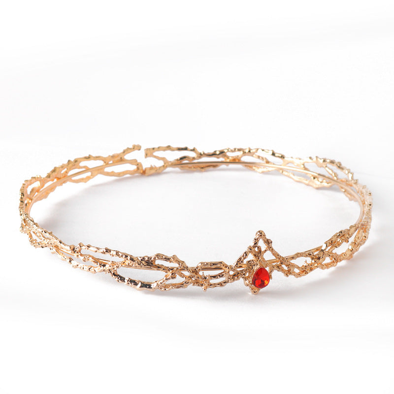 Fermoir de cheveux Gem Crystal Couronne dames