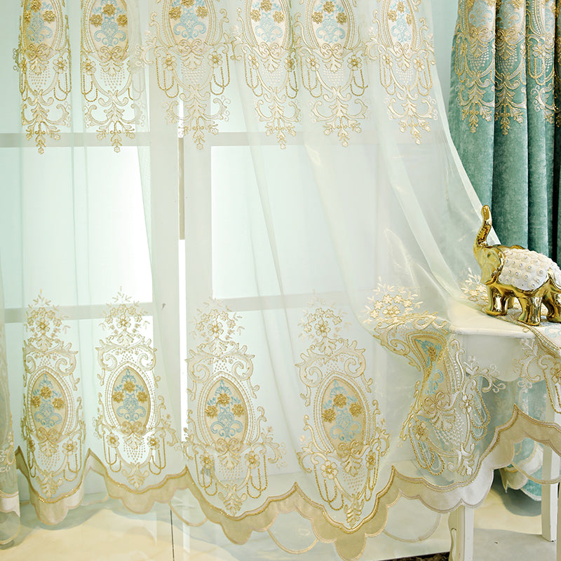 Chambre Full Blackout Rideaux Vert Nouveau