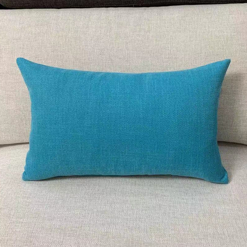 Coussin pour oreillers de bureau en couleur unie