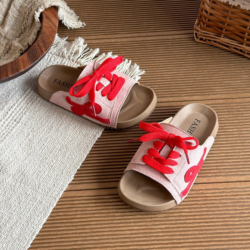 Summer Girls Platform Slippers