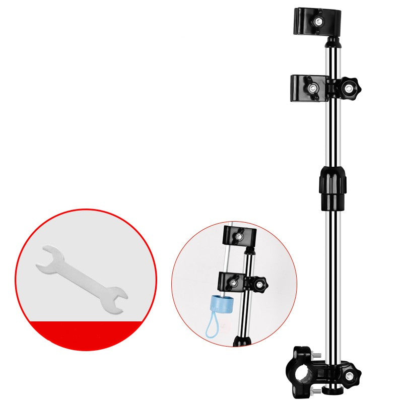 Parapluie de support de tuyau en acier inoxydable épais