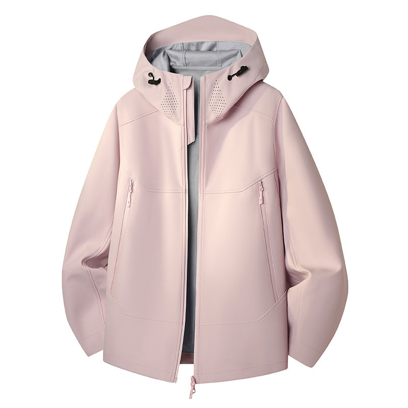 Hommes imperméable à l'eau et chaud en plein air veste Softshell