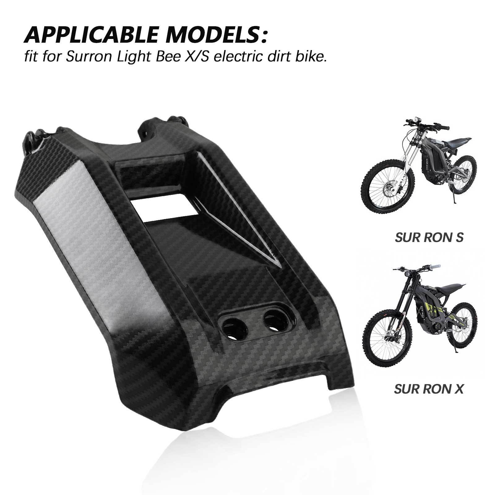 Accessoires de modification de moto Couverture de batterie de moto